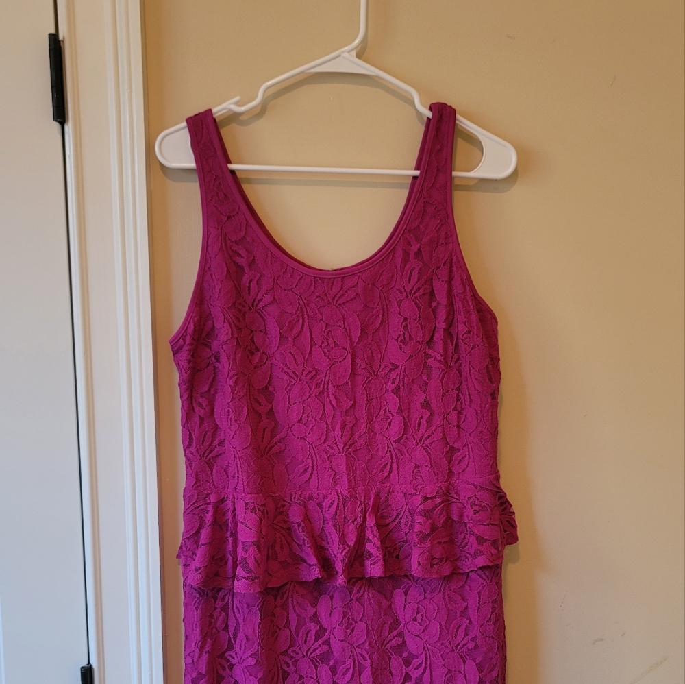 Xhilaration Tank Lace Dress